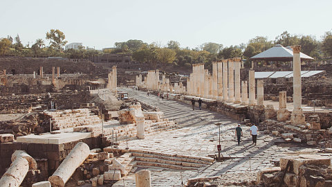 Scythopolis/Baptismal Site/Jericho/Jerusalem