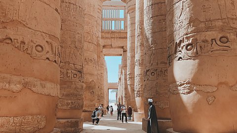 Flight to Luxor/Temple of Karnak/Temple of Luxor
