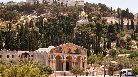 Mt. of Olives/ House of Caiaphas/ Upper Room