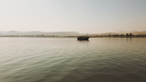 El Mar de Galilea/Viaje en Barco/Cafarnaúm/Río Jordán